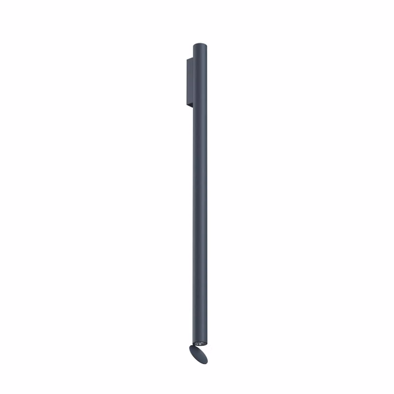 Flos - Flauta H1000 Spiga - Lampada da parete o soffitto - Acciaio Blu