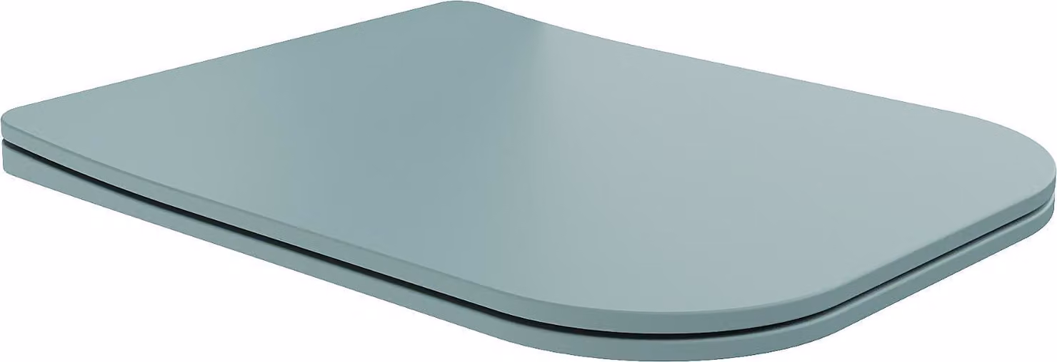 Mexen Teo sedile con caduta rallentata slim, duroplast, verde chiaro opaco - 39840048