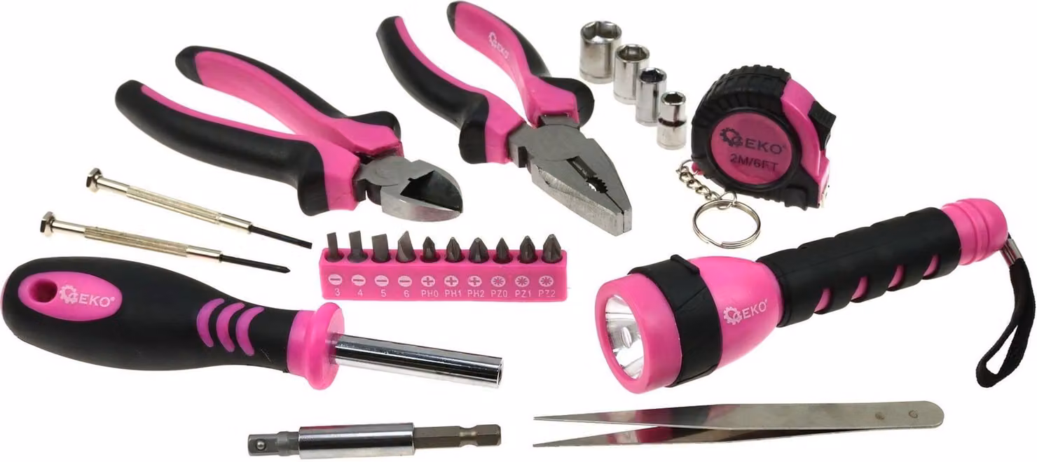 GEKO Utensili da donna, set 23 pezzi G10107