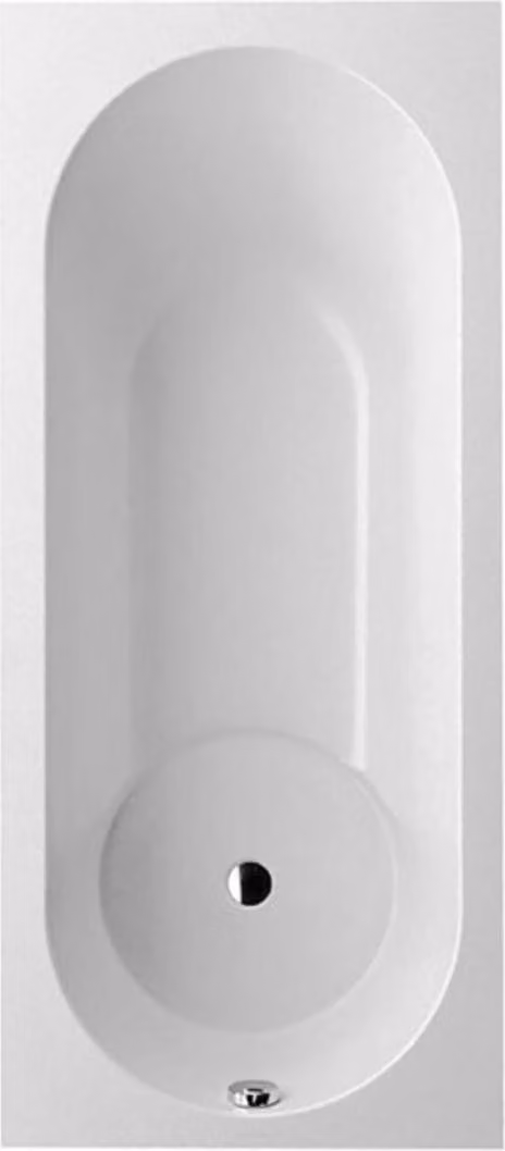 Villeroy & Boch Libra baignoire rectangulaire, pieds de baignoire inclus, 1700x750x457mm, blanc alpin, UBQ170LIB2V-01, UBQ170LIB2V-01