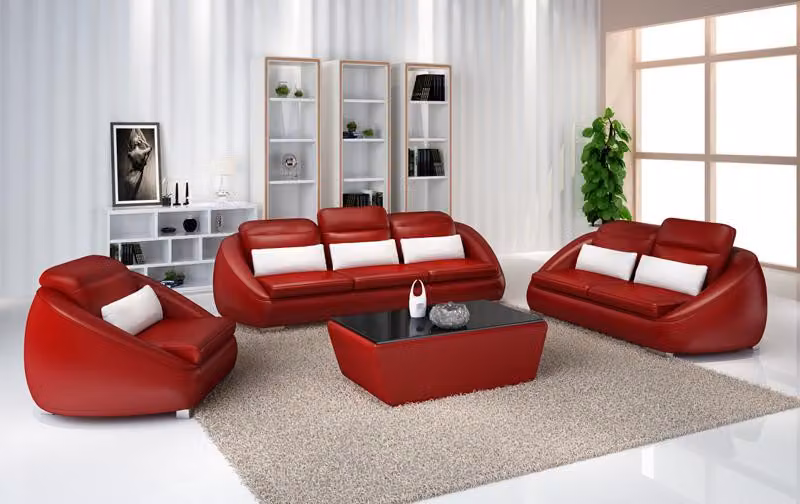 Luxus Sofagarnitur 3+1+1 Sitzer Wohnzimmer Designer Möbel Sofa Couch Gruppe