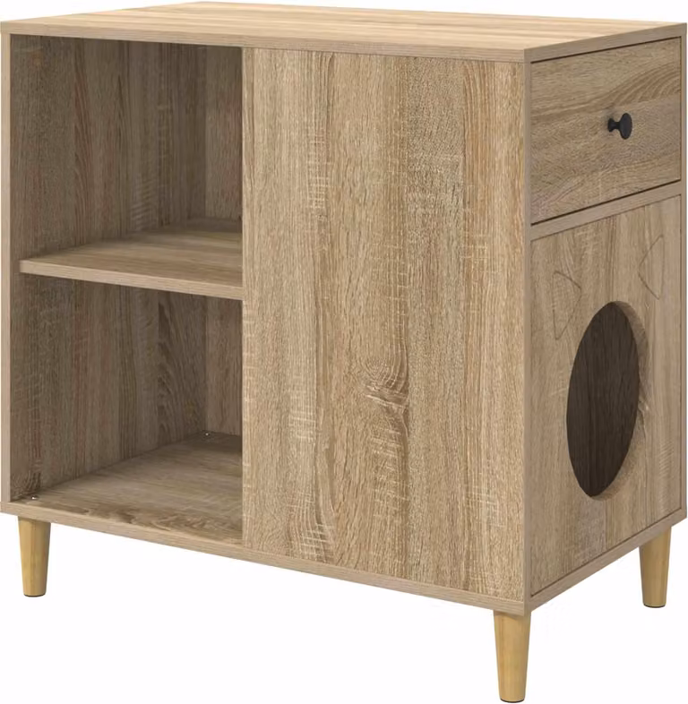 Casa per Gatti Sonoma 72 x 42.5 x 70 cm Legno multistrato