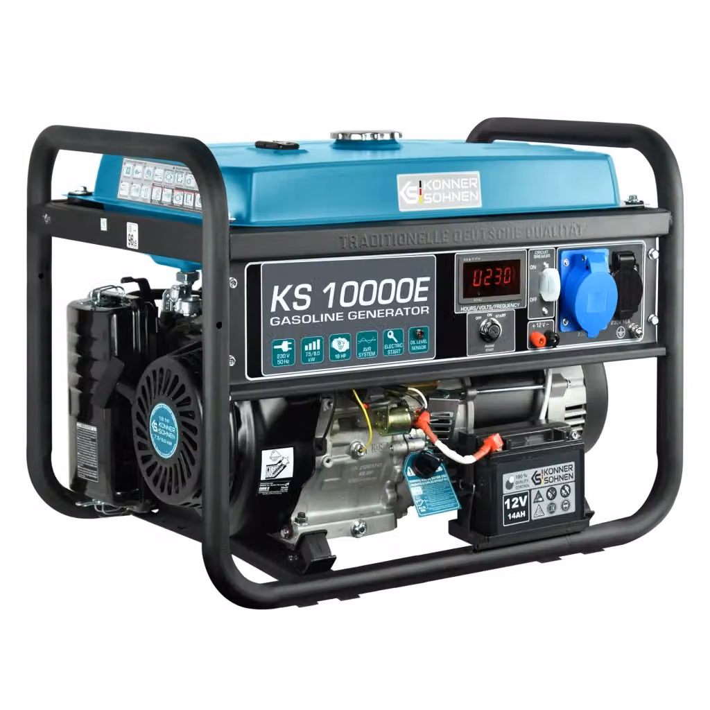 Generatore a benzina Könner & Söhnen KS 10000E blu in acciaio – 2