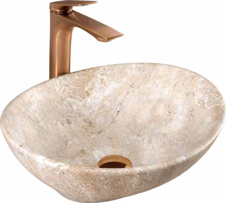 Lavabo Da Appoggio REA SOFIA SAVANA MATT Beige0