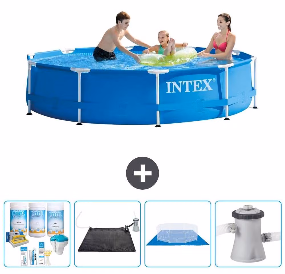 Piscina autoportante rettangolare - 305x76 cm - 5 pezzi - Modello S20996