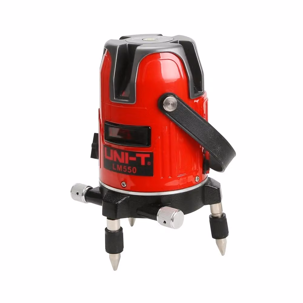 Livella Laser Autolivellante OXFORD con Rotazione 360º, Bolla Digitale e 5 Linee Traccialinee, Colore Rosso – 2