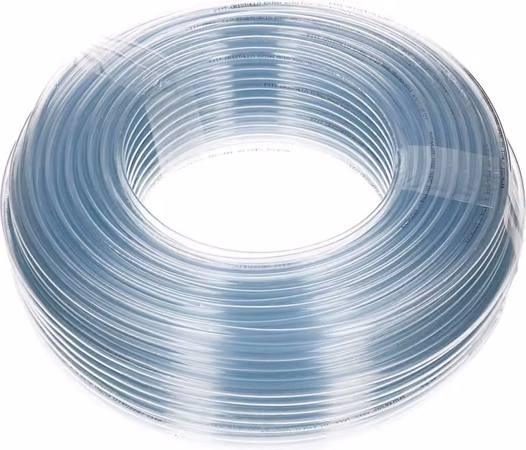 KOTARBAU® Tubo carburante 8 mm 2 x 50 m Trasparente per carburante Oli per linee liquide