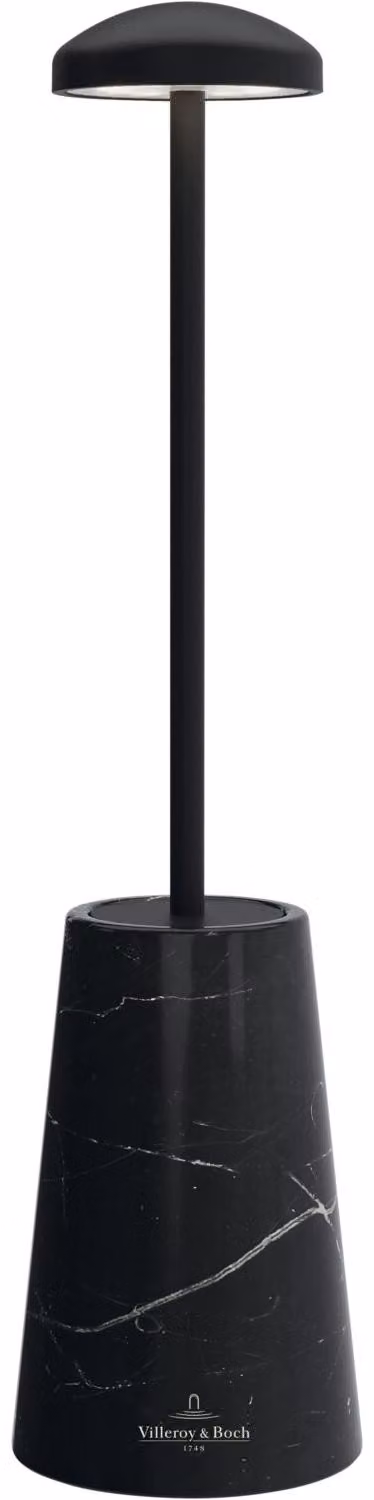 Lampada da tavolo SOMPEX Siena, altezza: 255 mm, ø: 65 mm, nero