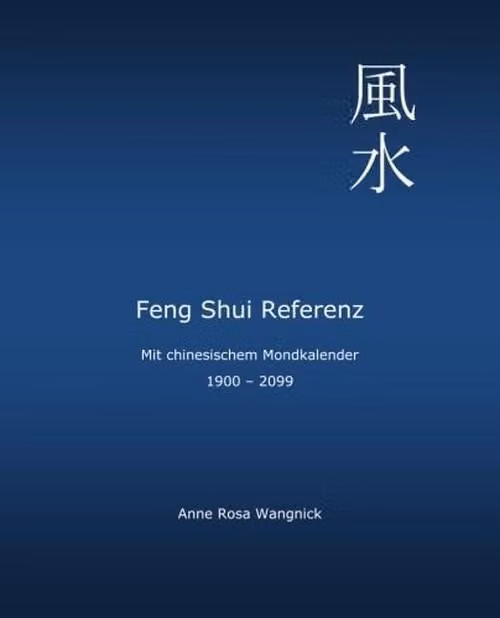Calendario cinese dal 1900 al 2099 con informazioni sul Feng Shui