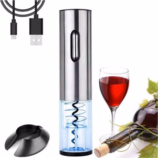 Tagliavignette elettrico ricaricabile tramite USB Kurkwijn