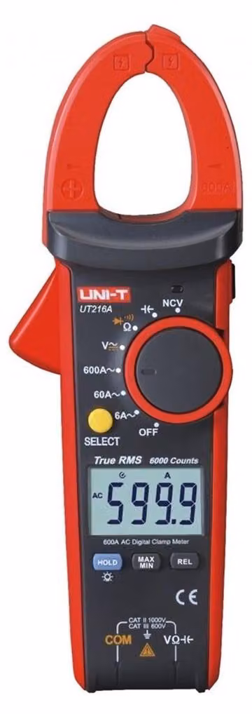 Amperometro a pinza di corrente Uni-t UT216A