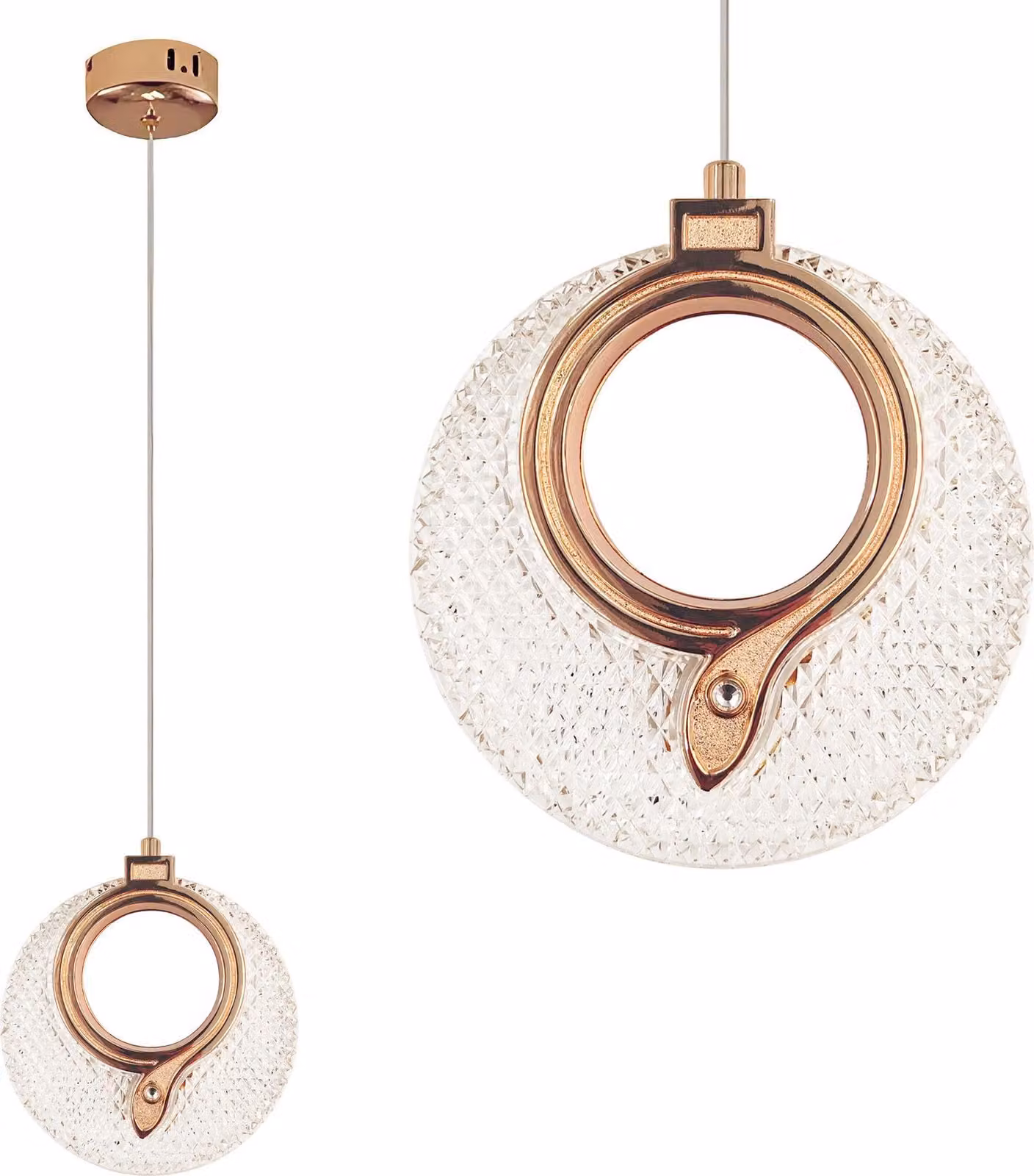 Lampada TOOLIGHT LED LHJ110-1CP Light Rose Gold