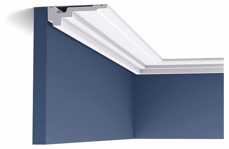 Orac Decor C355 Luxxus profilo decorativo modanatura decorativa a stucco modanatura decorativa cornice soffitto modanatura angolare profilo bordo | 2 metri