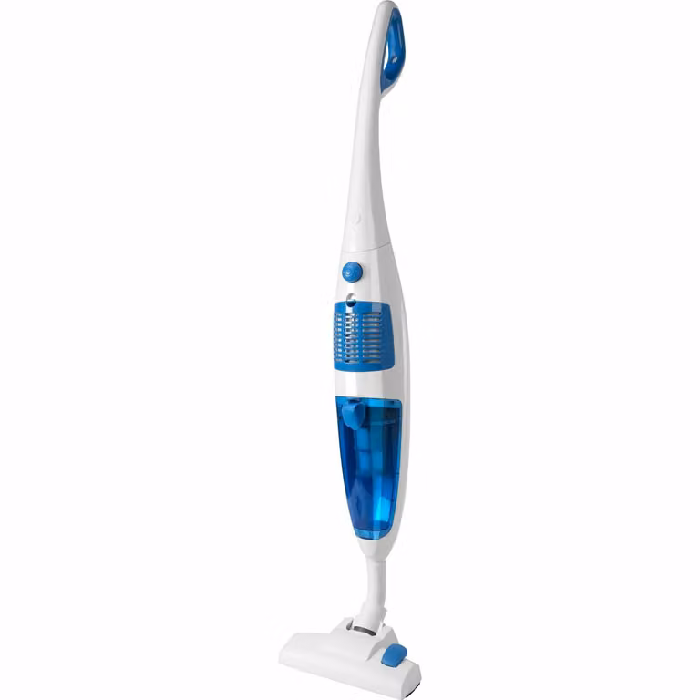 Scopa Elettrica Ciclonica Dictrolux Cyclodust 600 Watt, Senza Sacco, Bianca e Trasparente con Filtro HEPA Lavabile