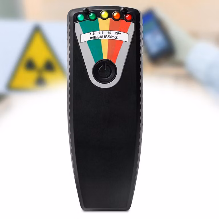 Misuratore di campi elettromagnetici, portatile, 50 Hz, per uso domestico e in ufficio