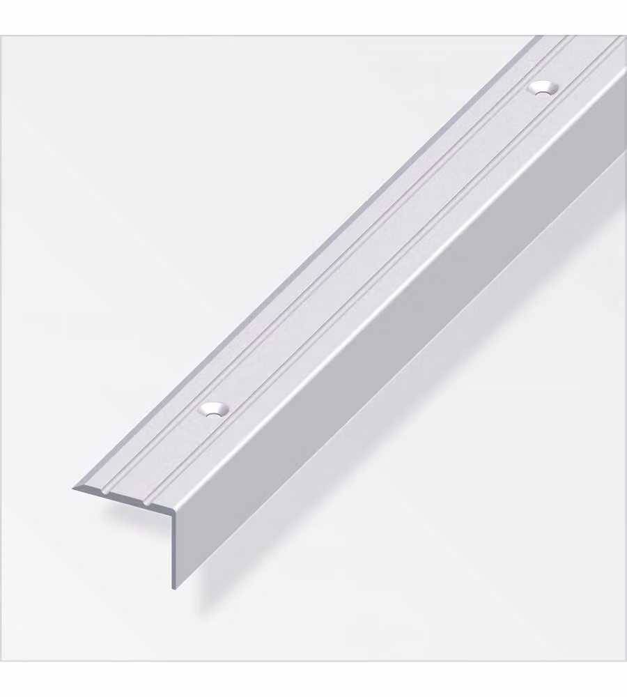 Profilo Per Scale 25X20 Alluminio Argento 1Metro
