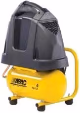 Compressore Coassiale a Secco Abac Giallo con Serbatoio da 6 l