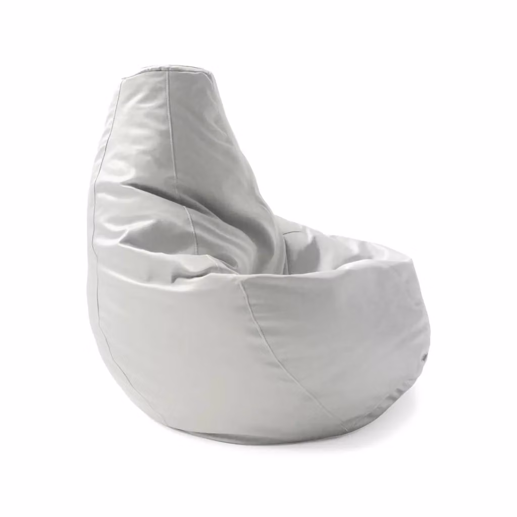 Pouf Asino Talamo Italia in ecopelle Bianco L: 70 cm, H: 110 cm – 2