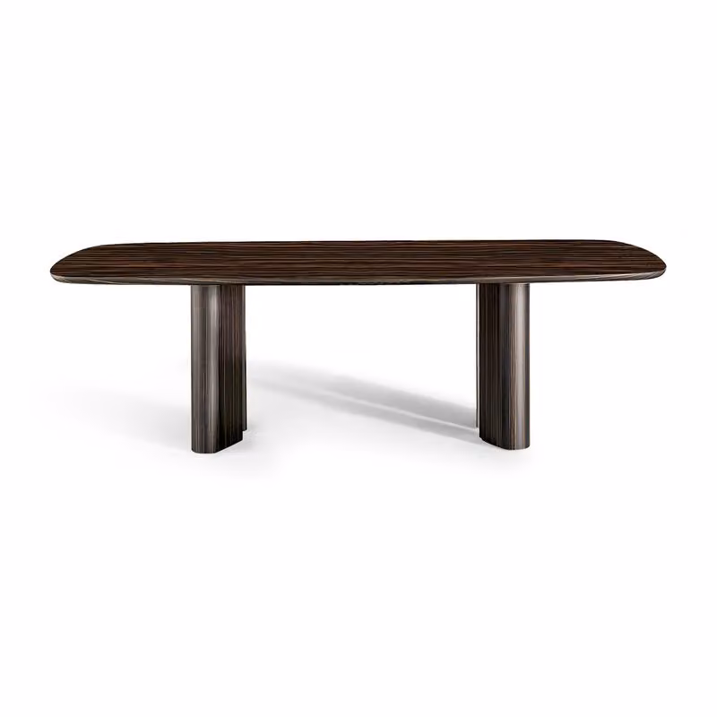 Tavolo Geometric Table Wood Mono Material Bonaldo