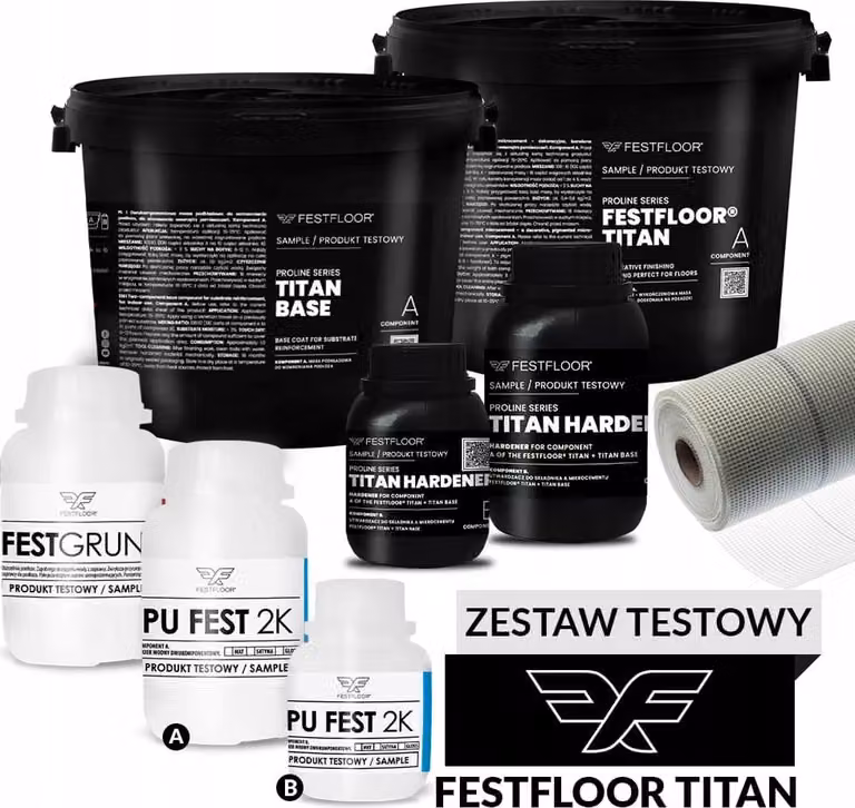 Kit di prova - FESTFLOOR TITAN Microcemento