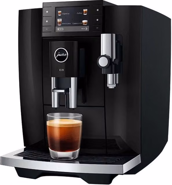 Macchina Espresso Automatica JURA E8 (ED) Nero con Display Touch e Controllo App via WiFi