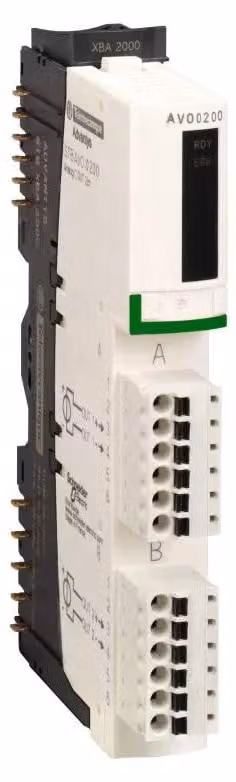 Kit Schneider Electric analogico. Modulo di uscita standard STB, +/- 10 V, 2 A, 15 bit+VZ STBAVO0200K