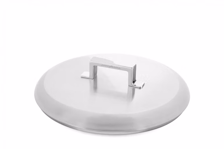 Coperchio in acciaio inox per induzione linea Stile by Pininfarina, diam. 18cm