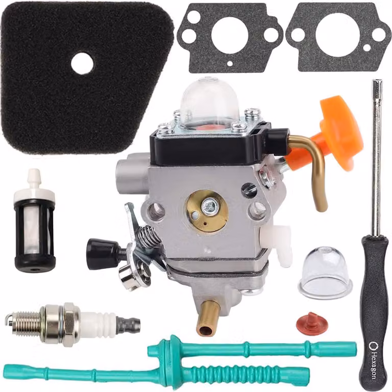 Kit carburatore per trimmer e decespugliatori STIHL - Compatibile con i modelli C1Q-S174 e WA-NL-434