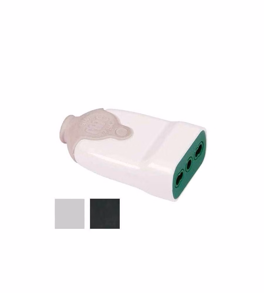 Presa Diritta 10/16A+T Bianca            81000 Fme