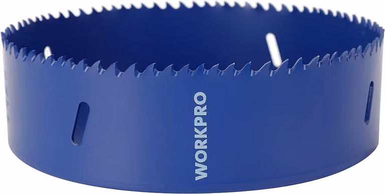 Sega a tazza bimetallica ø28 mm per taglio rapido di diversi materiali - Workpro