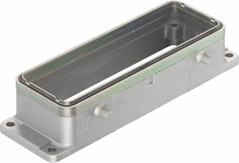 HARTING Han 24B EMC Alloggiamento aggiuntivo basso per 2 staffe (nella parte superiore) - 1 pezzo