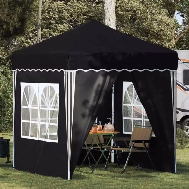 Tenda per feste a pop-up-Gazebo Antracite 195 x 195 x 245 cm 347686
