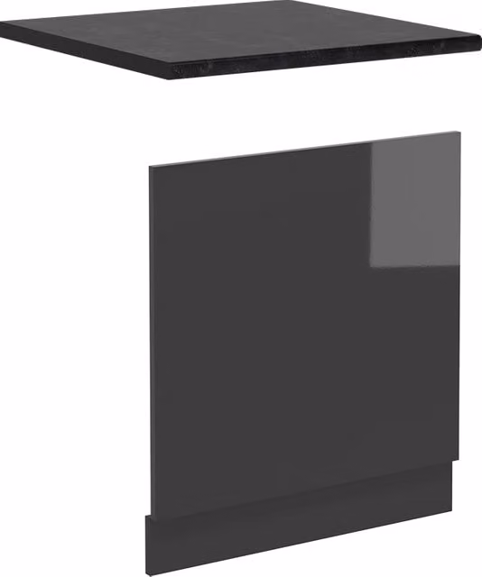 Pannello frontale R-Line Vicco Antracite lucido, Larghezza: 60 cm – 1