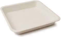 Vaschetta per alimenti in melamina Melplast 2 colore bianco L/P/H: 25 x 25 x 4 cm