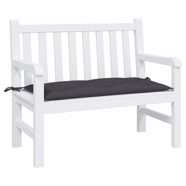 Cuscino per panca vidaXL nero in tessuto Oxford traspirante e idrorepellente L/P/H: 100 x 50 x 7 cm