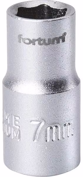 Chiave a bussola FORTUM da 1/4", 7 mm, L 25 mm
