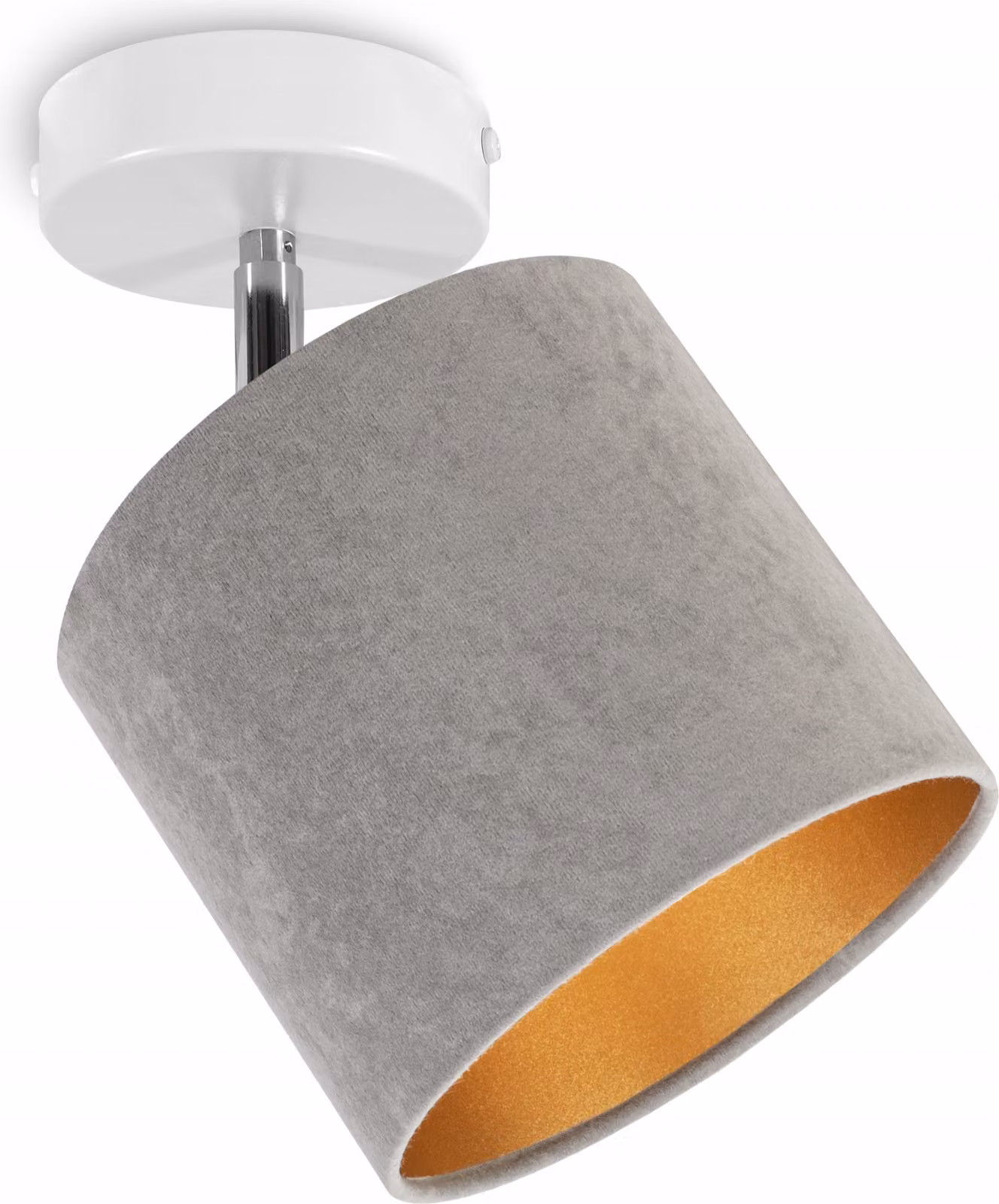 Lampadario A Sospensione, Applique, Velluto Dorato