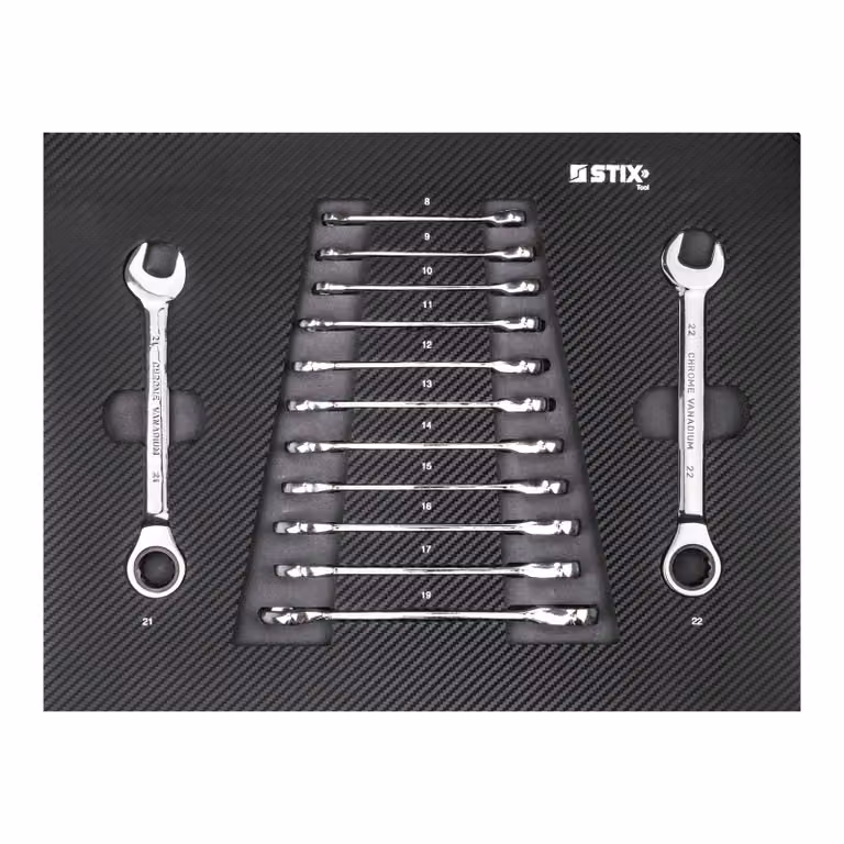 STIX Scomparto per cassetti da officina (set di chiavi a cricchetto, 13 pezzi) TD-2