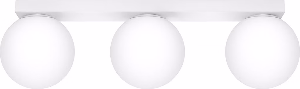 Lampada da soffitto SOLEDA bianca 3xG9x12W in vetro, dimensioni: 14x50x12 cm, IP20, Pure Lume