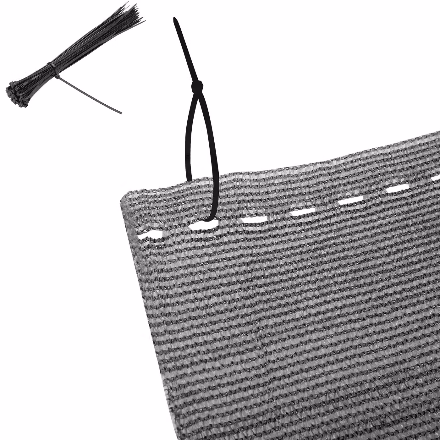 Schermo per la Privacy Detex® semi-trasparente colore antracite L: 10 m, H: 1,2 m – 2
