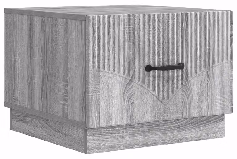 Tavolino da salotto con cassetto Grigio Sonoma 49 x 50 x 37 cm