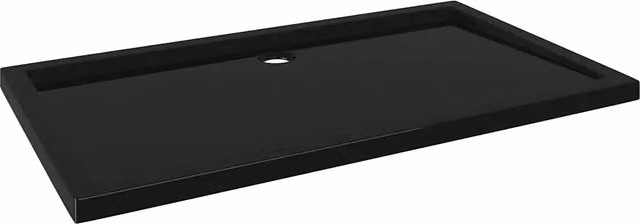 Piatto doccia rettangolare Design In in ABS nero L: 120 cm, P: 70 cm, CFW9780502 – 1