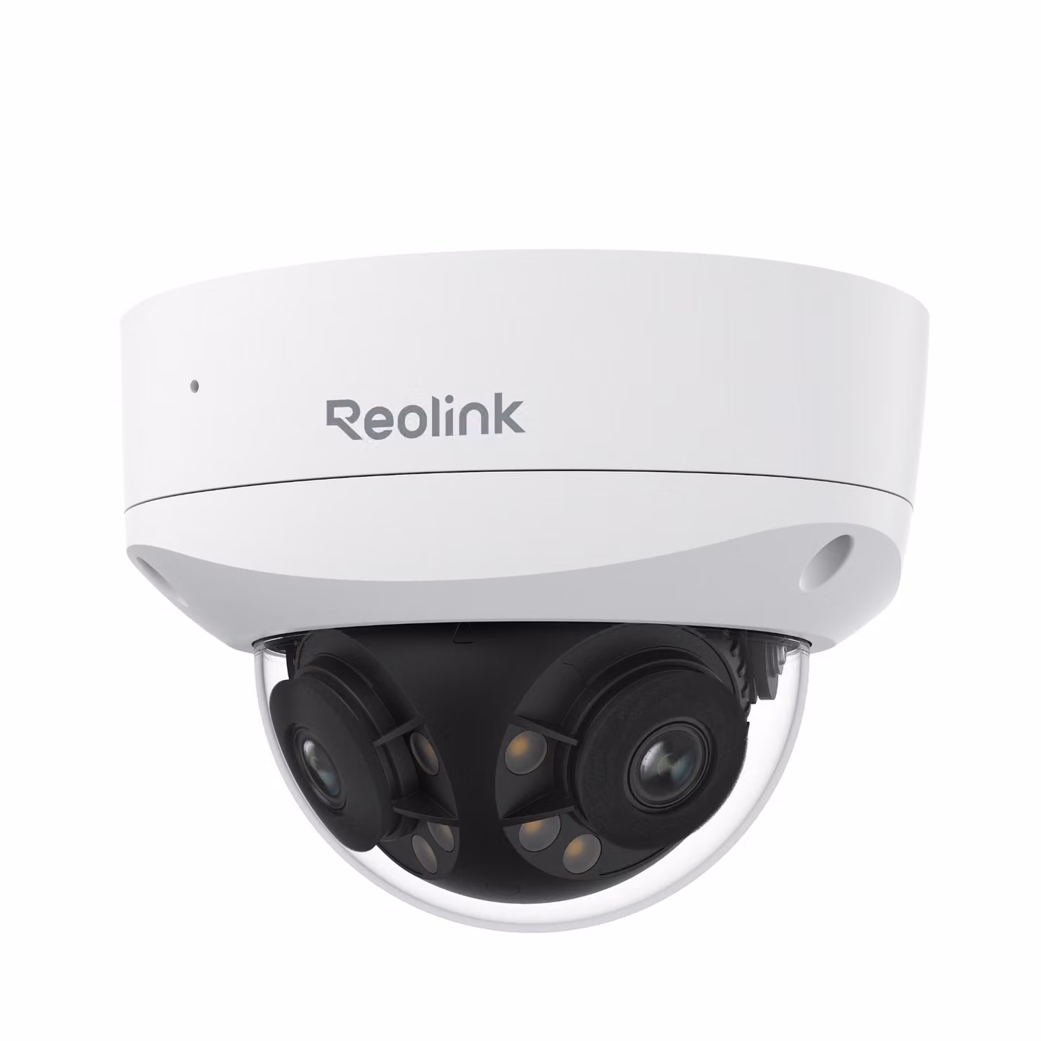 Reolink Duo 3V PoE, telecamera IP PoE 8K 16MP 180° a doppia lente, IK10 Vandal, visione notturna Spotlight, rilevamento intelligente e allarmi, audio bidirezionale, IP67