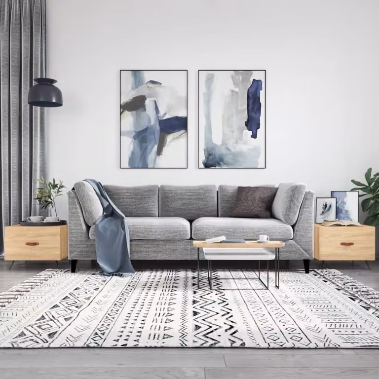 Maison Exclusive - Tavolini da salotto 2 pezzi in rovere Sonoma 50x50x40 cm Materiale ligneo