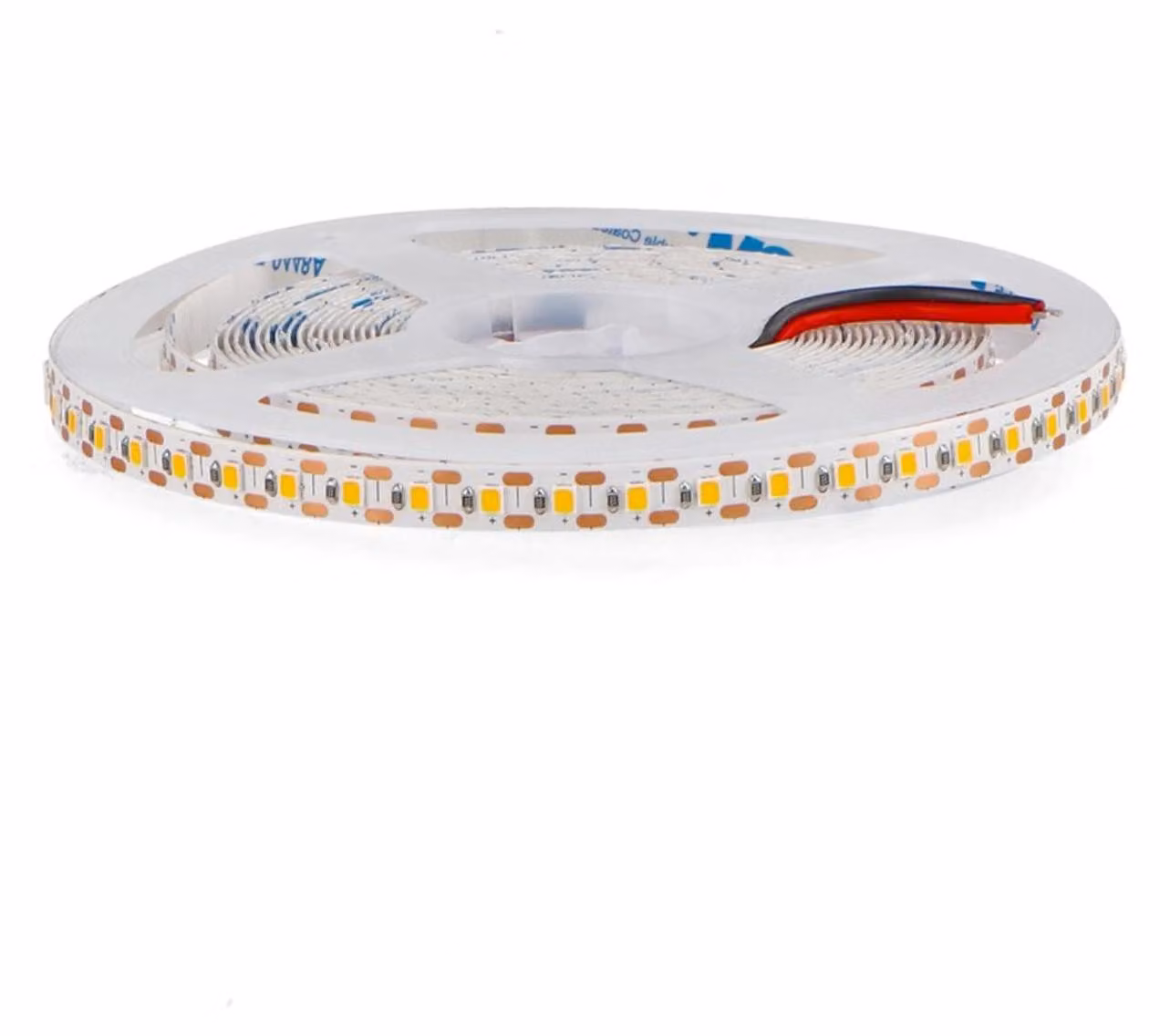 Striscia LED 24V DC, chip SMD2835, 120 LED al metro, 5 metri, colore blu, grado di protezione IP20