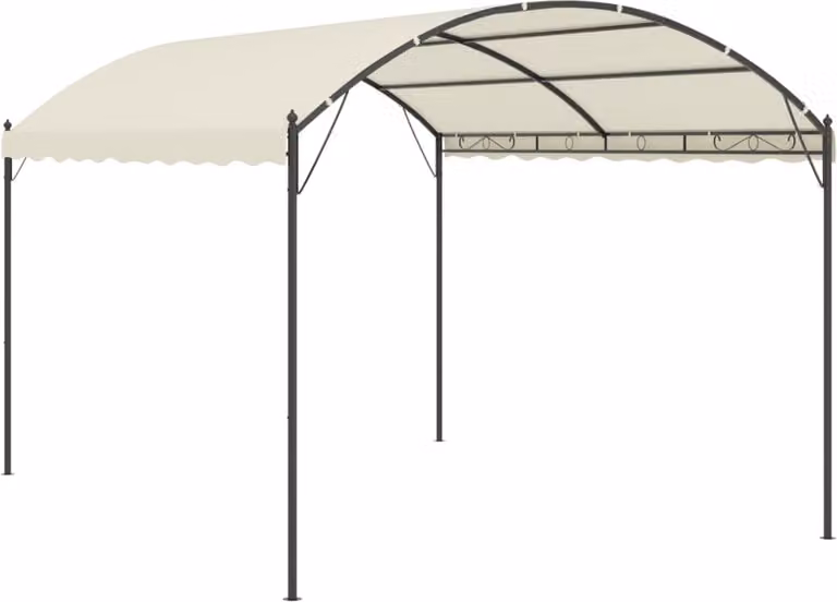 Gazebo in Tessuto Crema