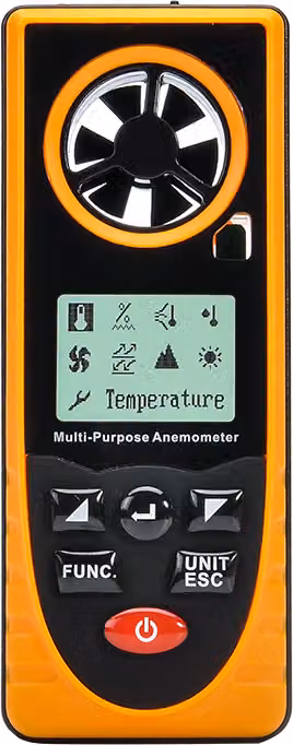Anemometro multifunzione přenosný