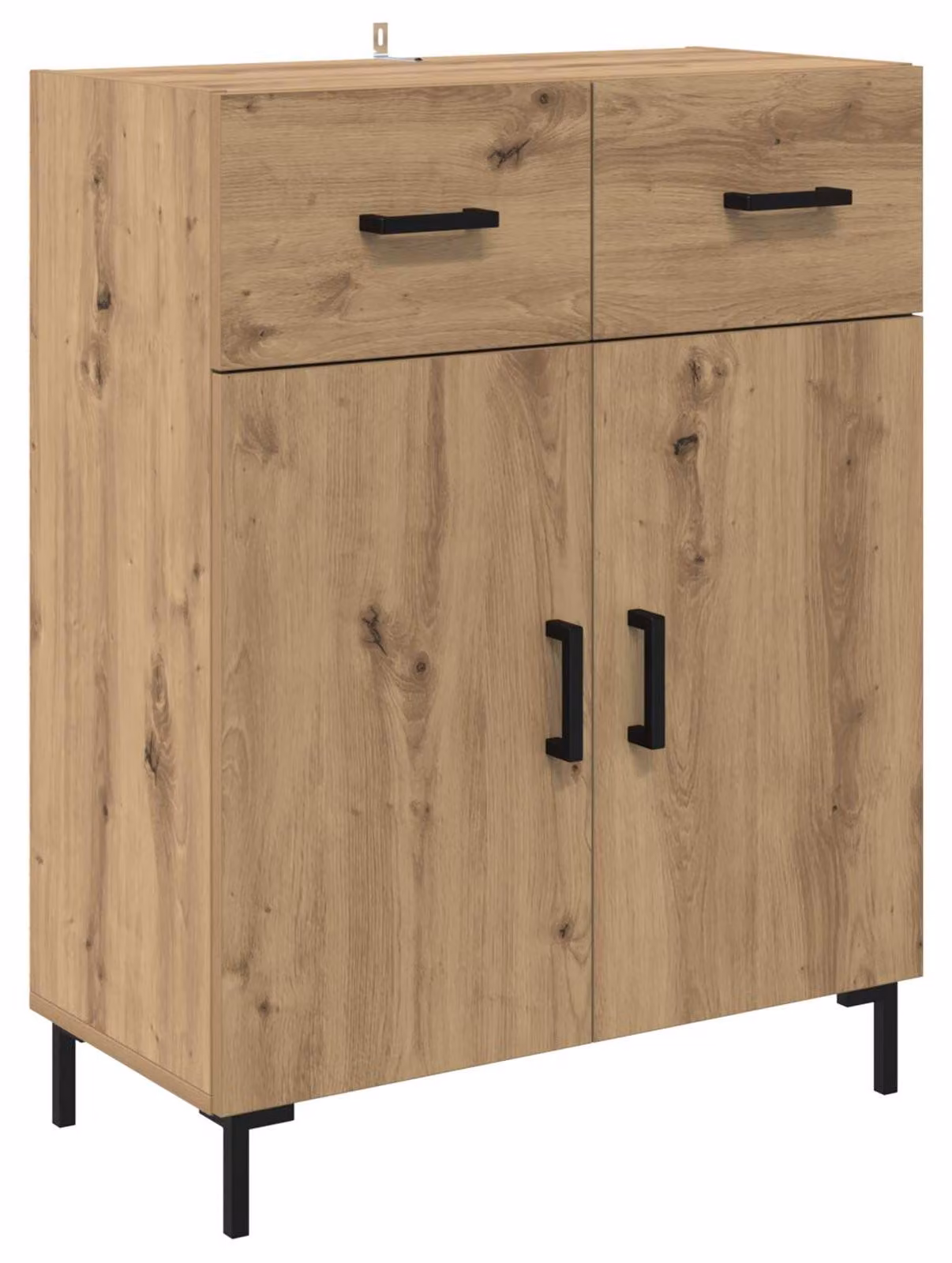 Credenza Rovere artigianale 69,5 x 34 x 90 cm Legno multistrato