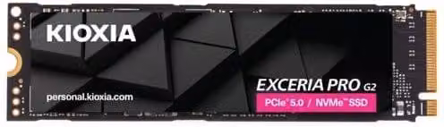 KIOXIA EXCERIA PRO G2 1TB M.2 2280 PCIe 5.0 LVE10Z1T02G8