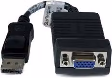 Convertitore video DisplayPort a VGA Startech.Com nero DP2VGA